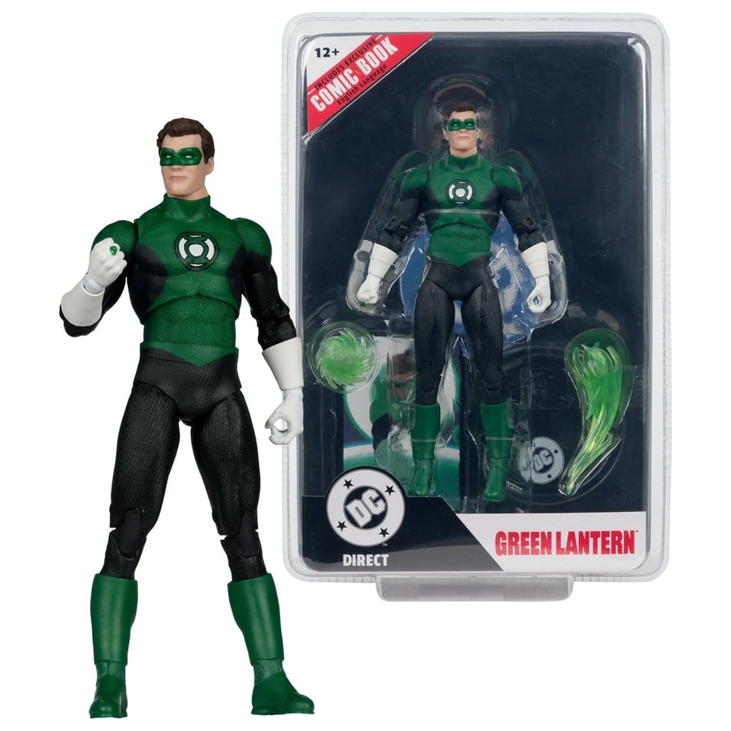 DC Direct Page Punchers Green Lantern Hal Jordan (Green Lanterns#48) akciófigura 18 cm termékfotó