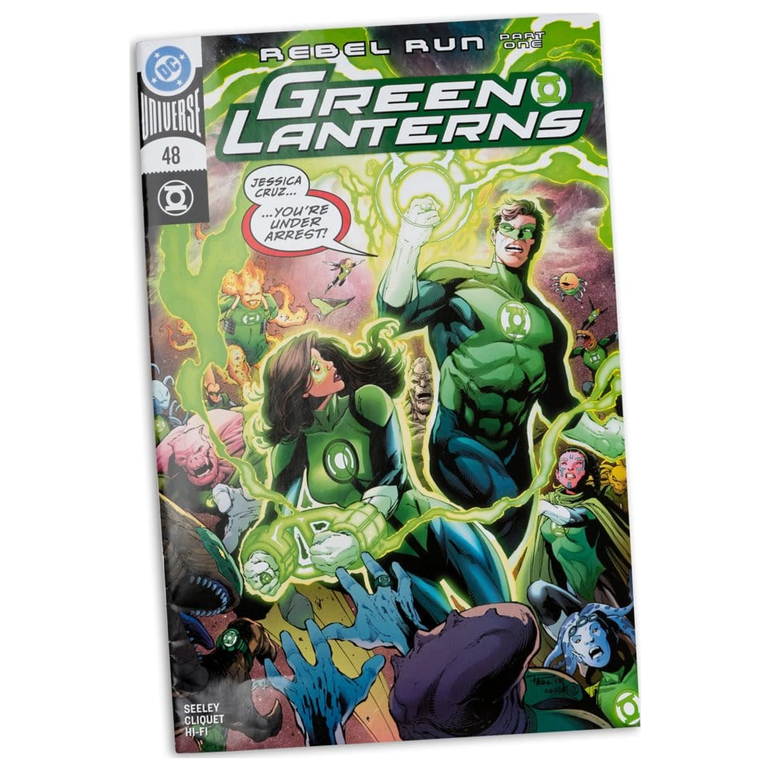 DC Direct Page Punchers Green Lantern Hal Jordan (Green Lanterns#48) akciófigura 18 cm termékfotó