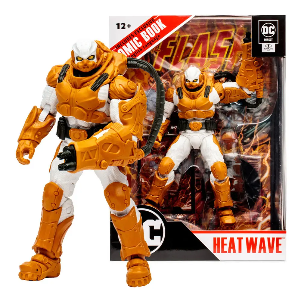 DC Direct Page Punchers Heatwave (The Flash Comic) akciófigura 18 cm termékfotó