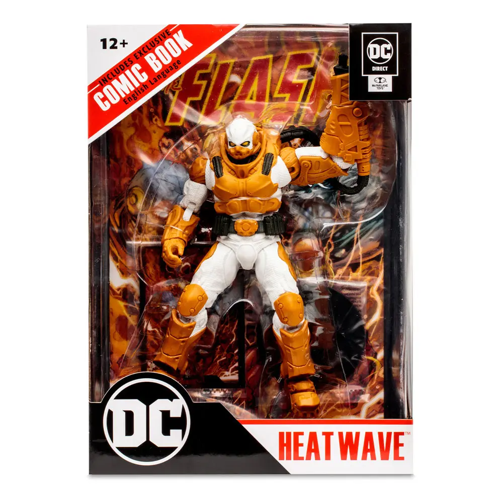 DC Direct Page Punchers Heatwave (The Flash Comic) akciófigura 18 cm termékfotó