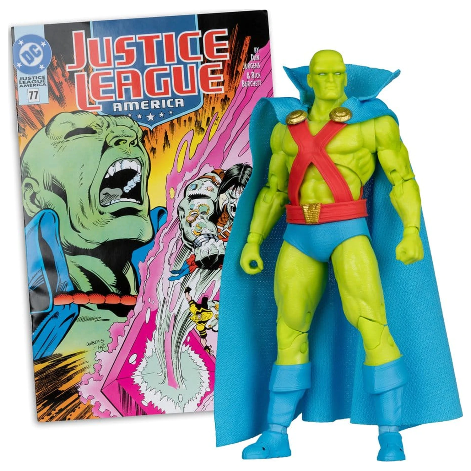 DC Direct Page Punchers Martian Manhunter (Justice League #77) akciófigura 18 cm termékfotó