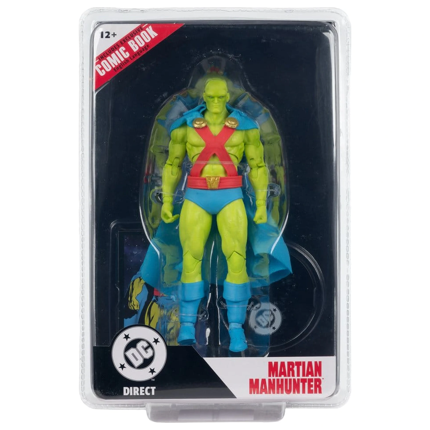 DC Direct Page Punchers Martian Manhunter (Justice League #77) akciófigura 18 cm termékfotó