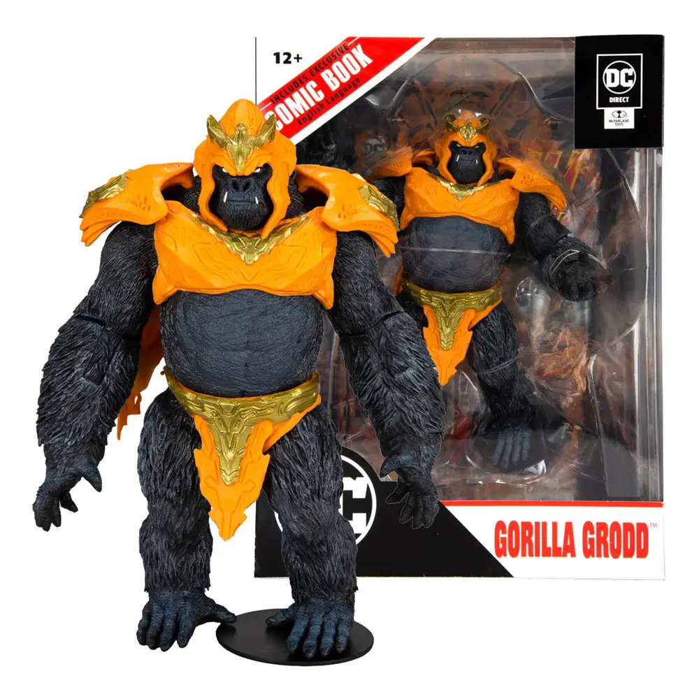 DC Direct Page Punchers Megafigs Gorilla Grodd (The Flash Comic) akciófigura 30 cm termékfotó
