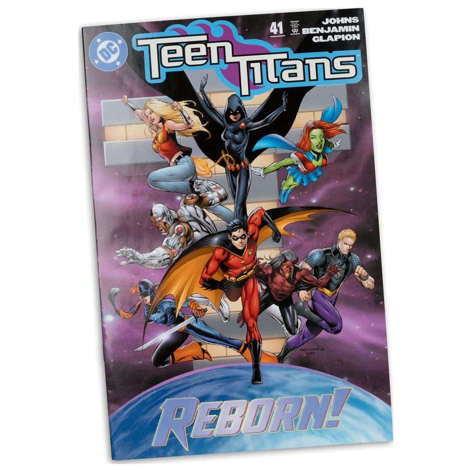 DC Direct Page Punchers Miss Martian (Teen Titans #41) (Red Platinum Edition) akciófigura 17 cm termékfotó