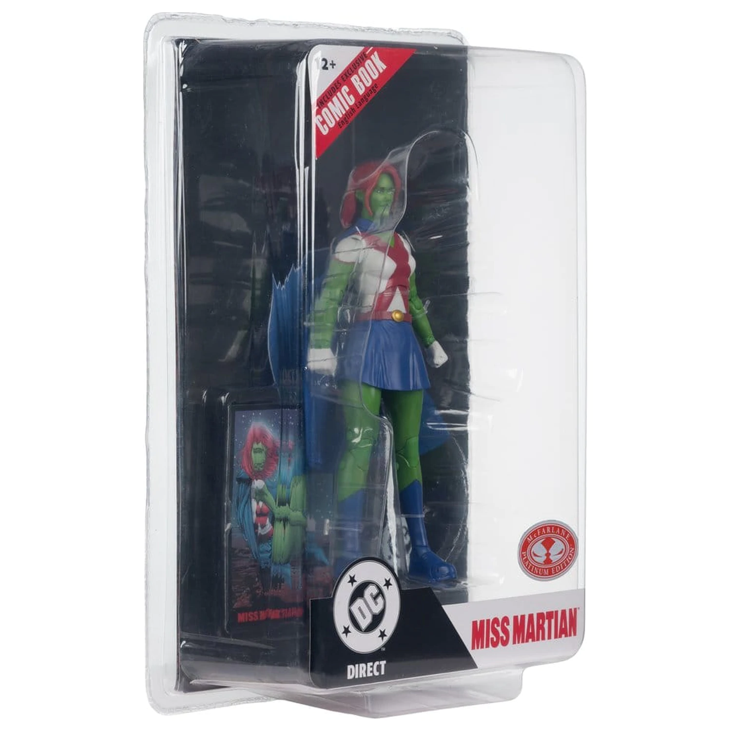DC Direct Page Punchers Miss Martian (Teen Titans #41) (Red Platinum Edition) akciófigura 17 cm termékfotó
