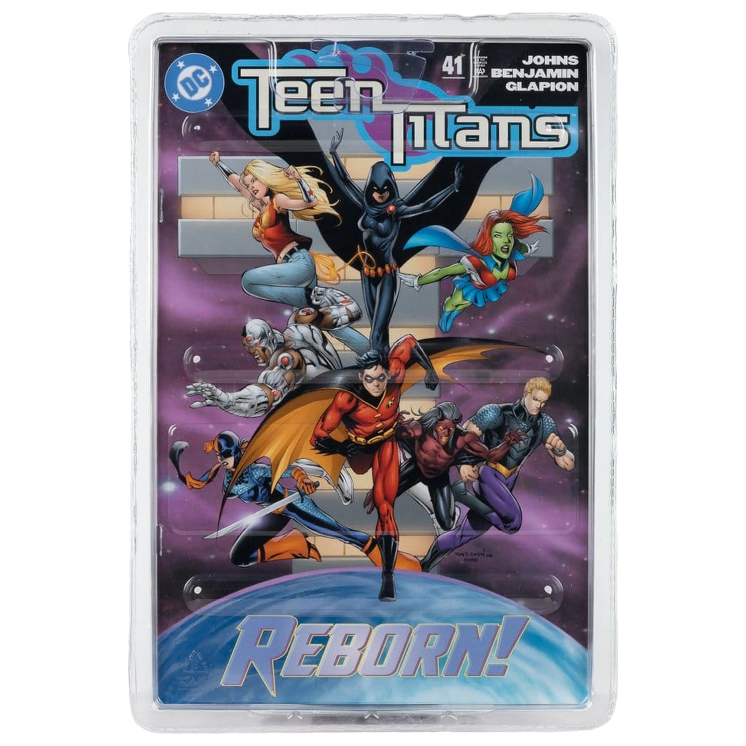 DC Direct Page Punchers Miss Martian (Teen Titans #41) (Red Platinum Edition) akciófigura 17 cm termékfotó