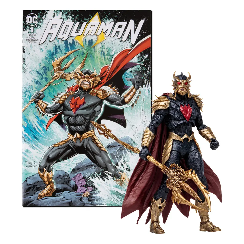 DC Direct Page Punchers Ocean Master (Aquaman) akciófigura 18 cm termékfotó