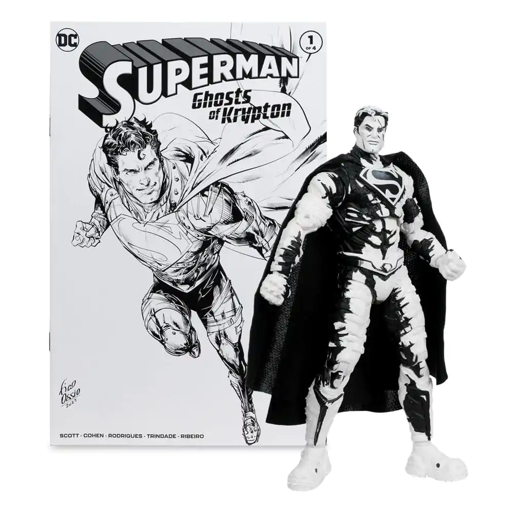 DC Direct Page Punchers Action Figures & Comic Book Pack of 4 Superman Series (Sketch Edition) (Gold Label) 18 cm termékfotó