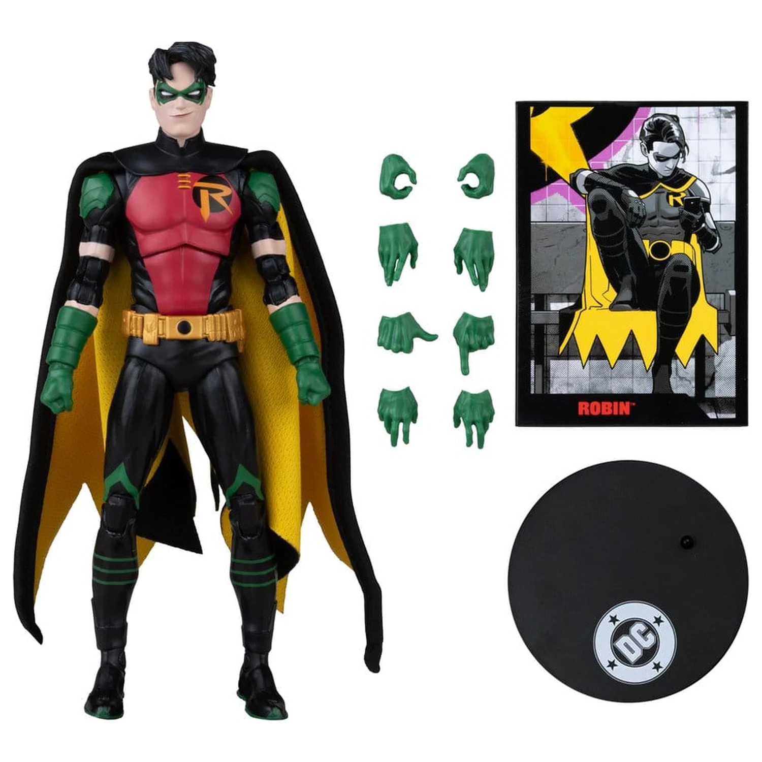 DC Direct Page Punchers Robin Tim Drake (Nightwing #81) (Red Platinum Edition) akciófigura 18 cm termékfotó