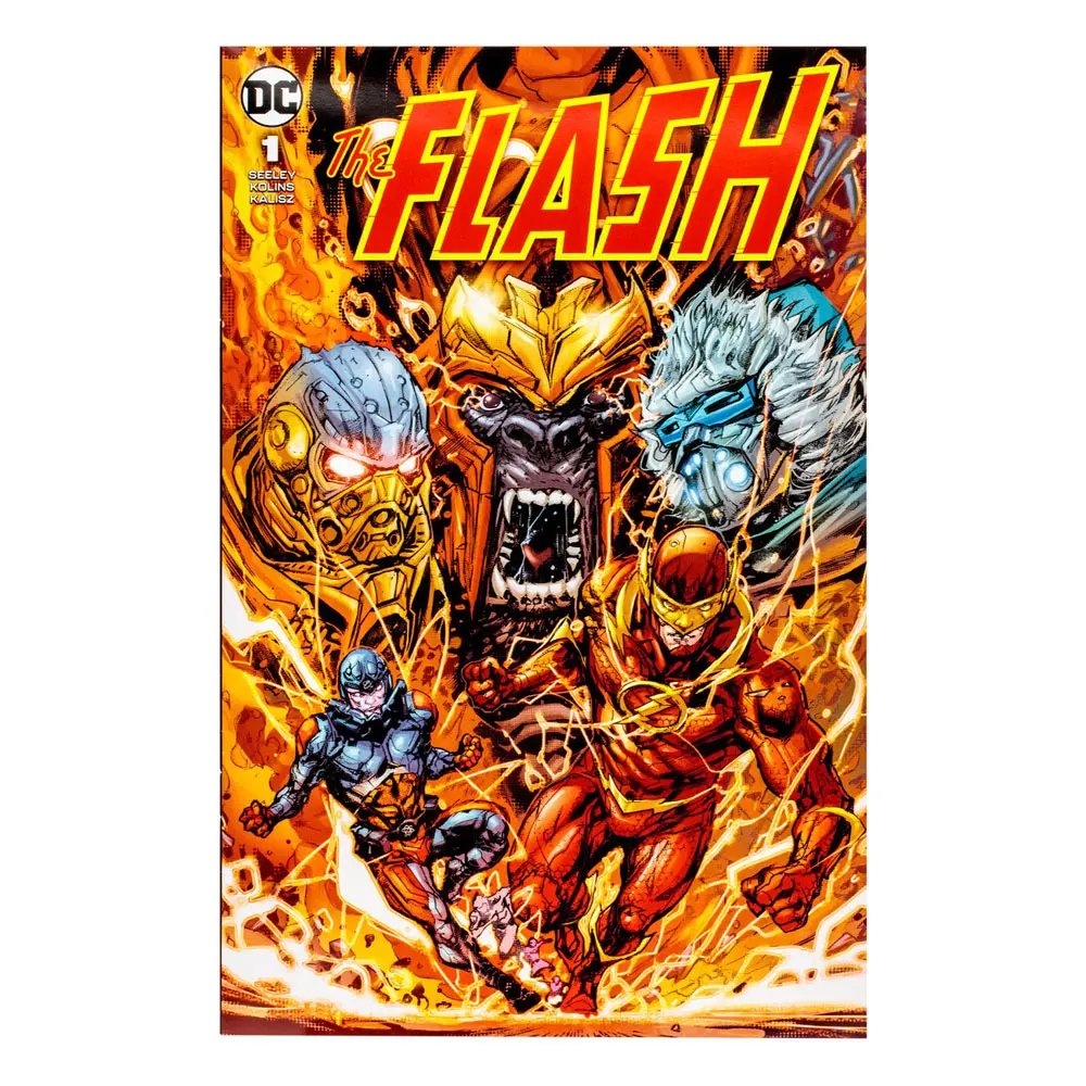 DC Direct Page Punchers The Flash Barry Allen (The Flash Comic) akciófigura 18 cm termékfotó