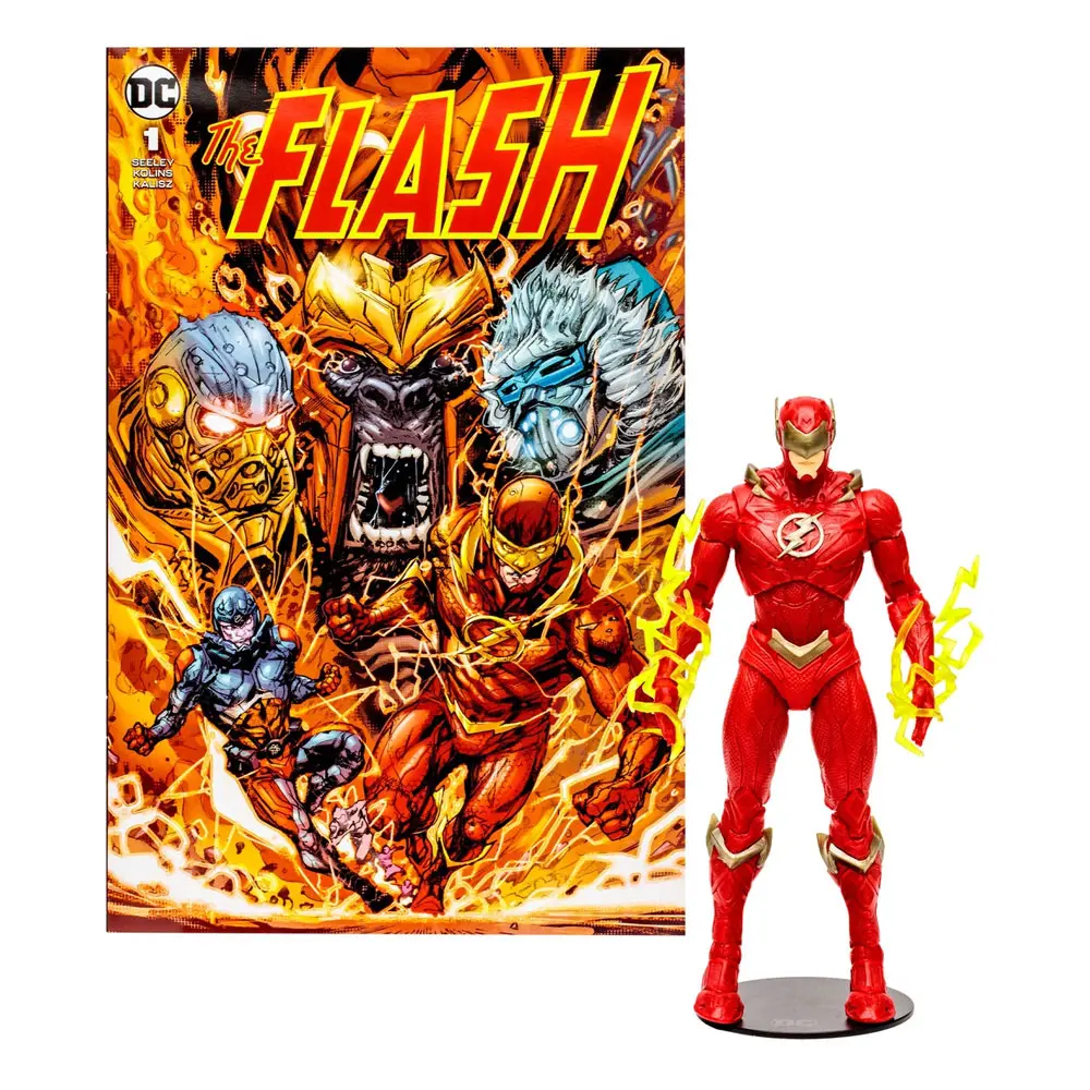 DC Direct Page Punchers The Flash Barry Allen (The Flash Comic) akciófigura 18 cm termékfotó