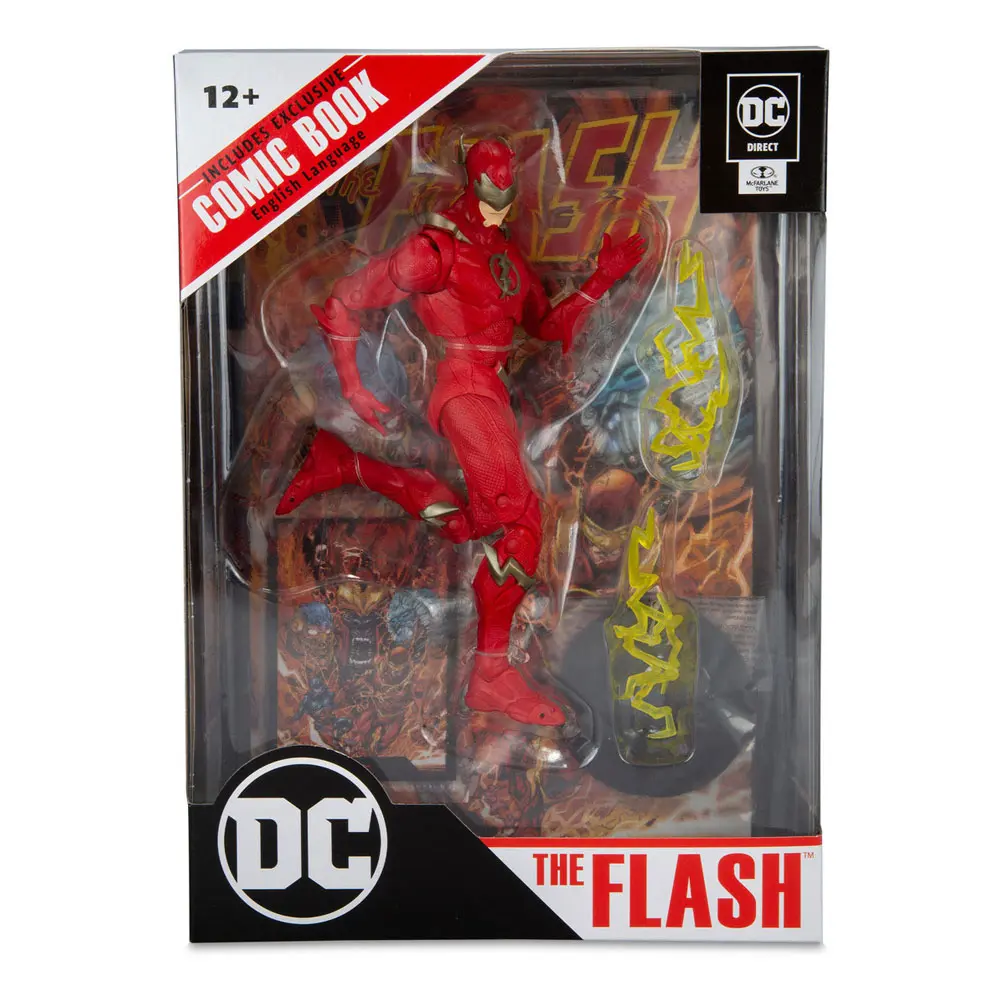 DC Direct Page Punchers The Flash Barry Allen (The Flash Comic) akciófigura 18 cm termékfotó