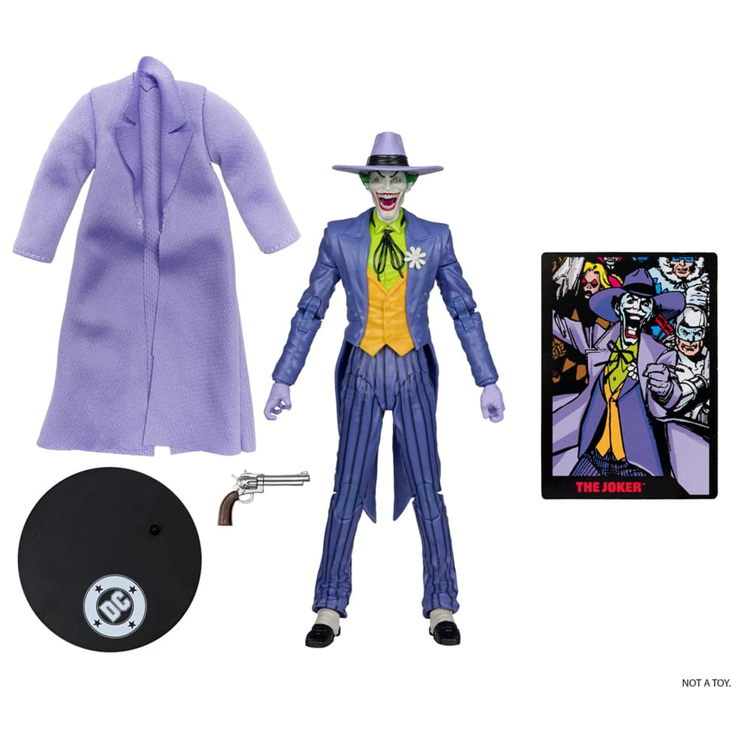 DC Direct Page Punchers The Joker (Crisis on Infinite Earths) akciófigura 18 cm termékfotó