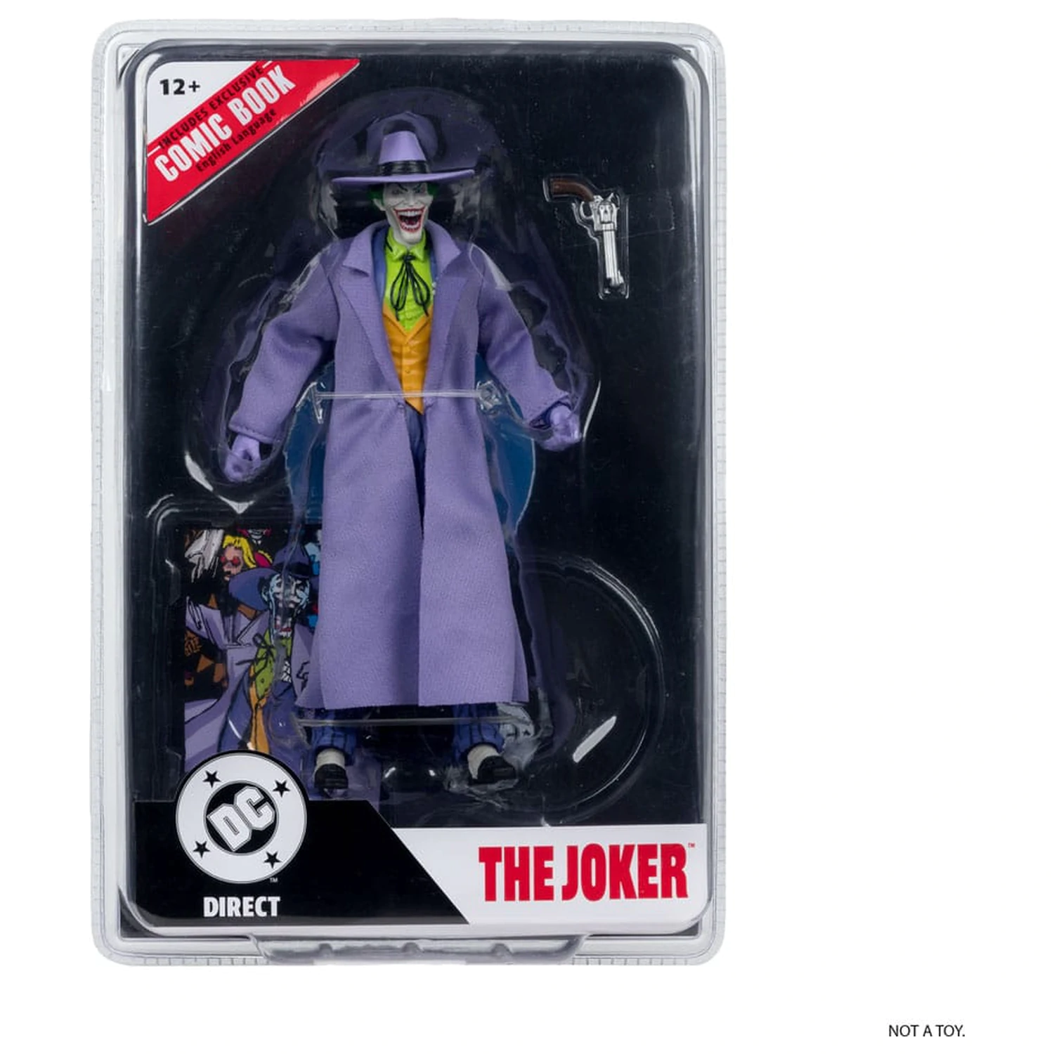 DC Direct Page Punchers The Joker (Crisis on Infinite Earths) akciófigura 18 cm termékfotó