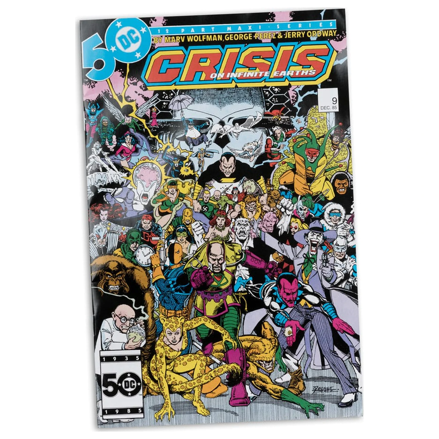 DC Direct Page Punchers The Joker (Crisis on Infinite Earths) akciófigura 18 cm termékfotó