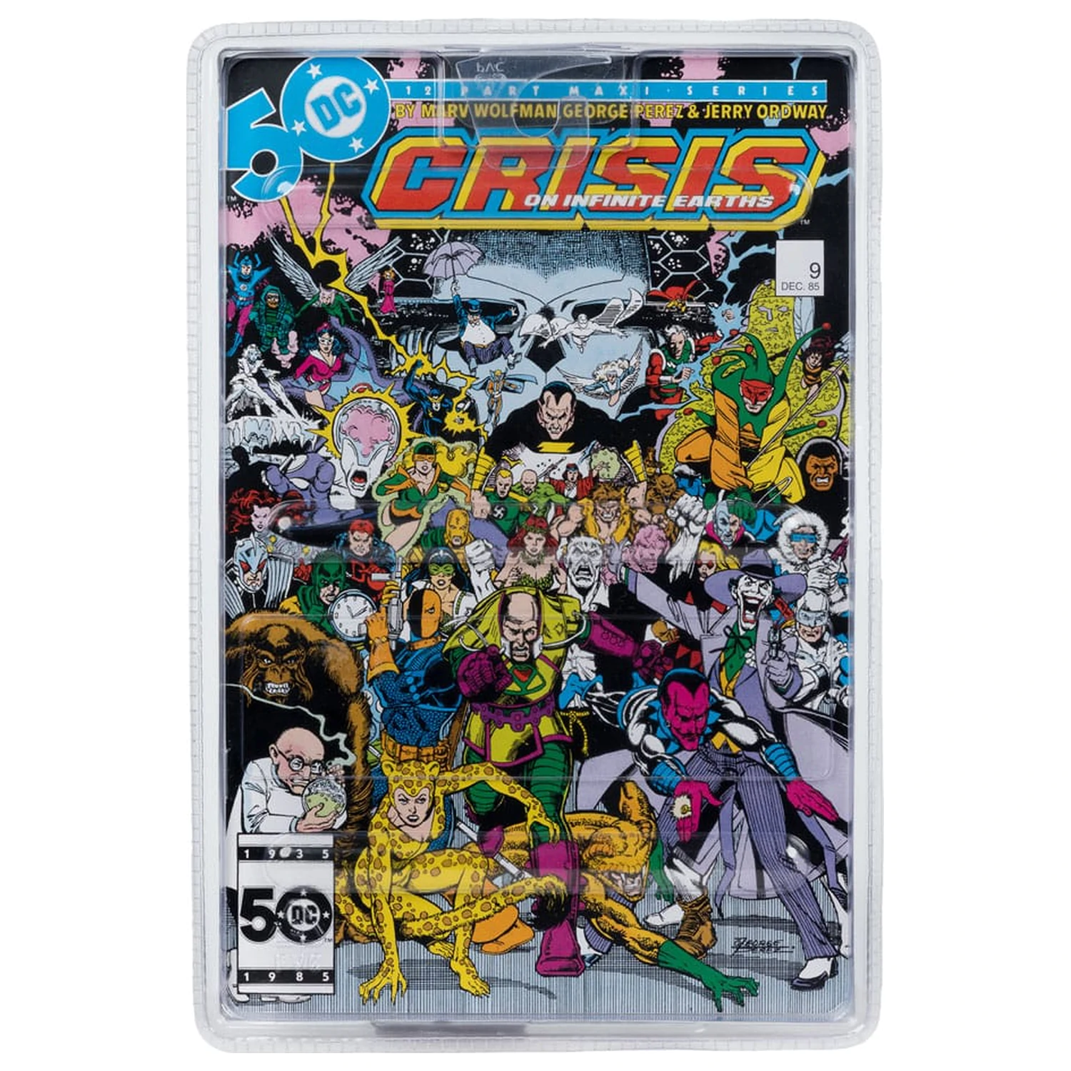 DC Direct Page Punchers The Joker (Crisis on Infinite Earths) akciófigura 18 cm termékfotó