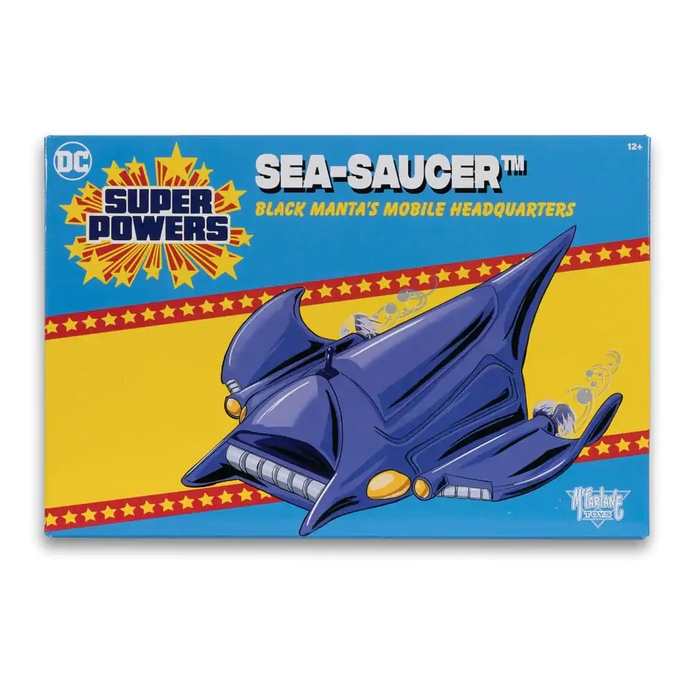 DC Direct Super Powers Black Manta Sea Saucer jármű 10 cm termékfotó