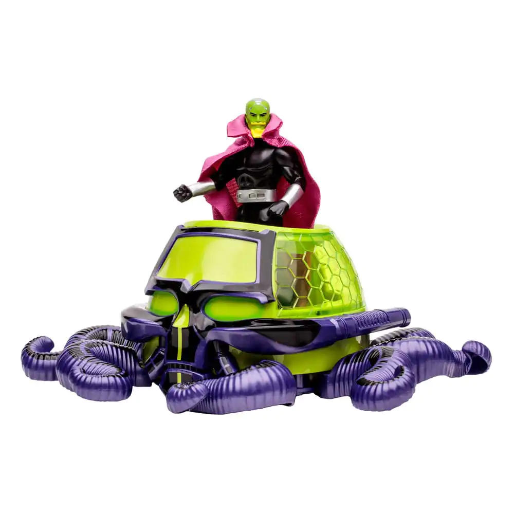 DC Direct Super Powers Brainiac with Skull Ship (Gold Label) akciófigura és jármű 12 cm termékfotó