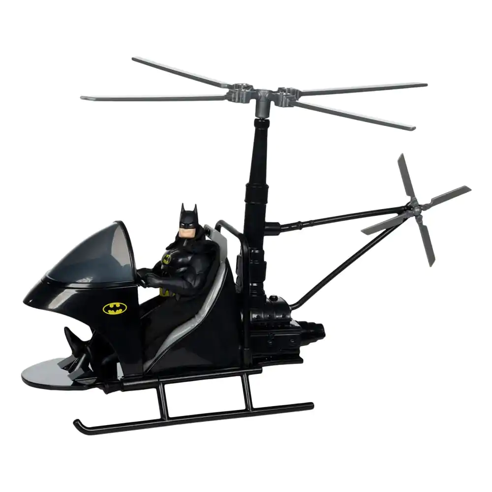 DC Direct Super Powers Pack of 3 Batman (Black Suit), The Whirly &amp; The Batwing (Black) (Gold Label) (SDCC) akciófigura 13 cm termékfotó