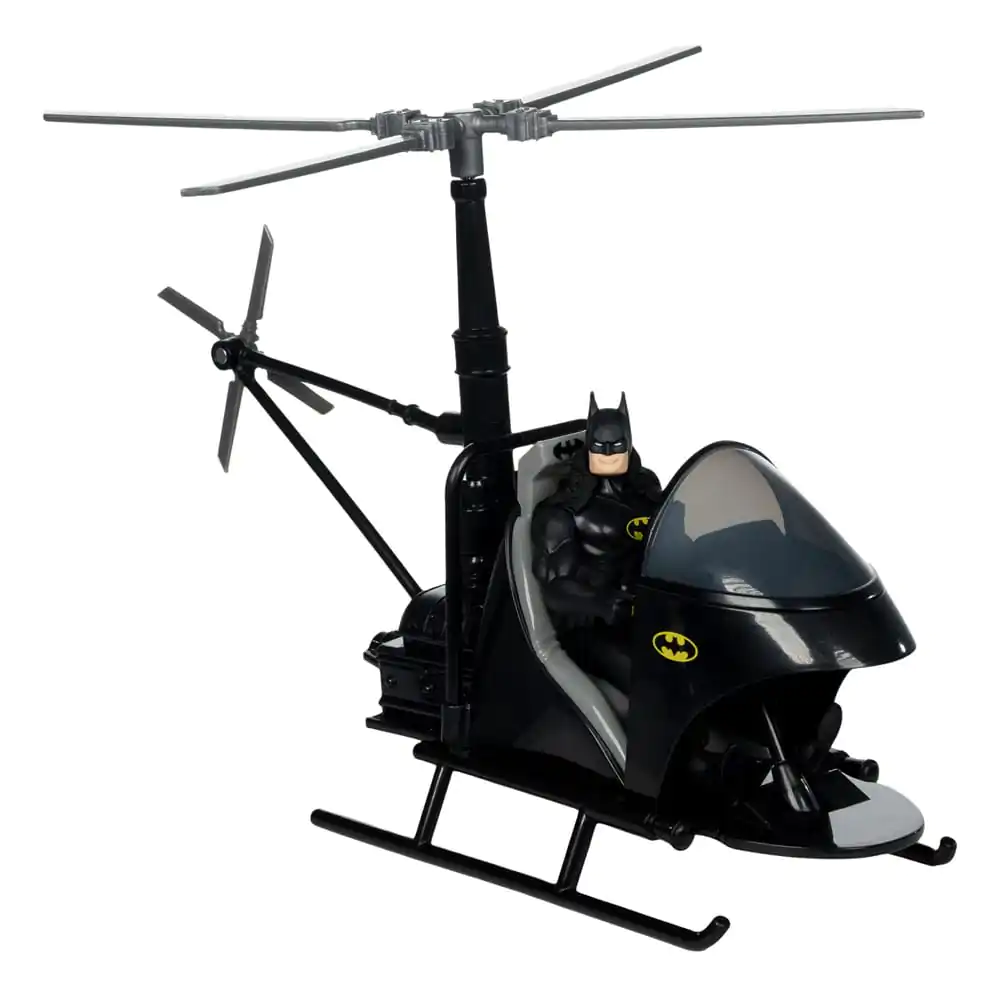 DC Direct Super Powers Pack of 3 Batman (Black Suit), The Whirly &amp; The Batwing (Black) (Gold Label) (SDCC) akciófigura 13 cm termékfotó