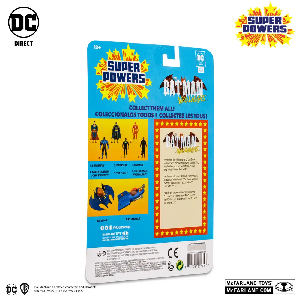 DC Direct Super Powers The Batman Who Laughs akciófigura 13 cm termékfotó
