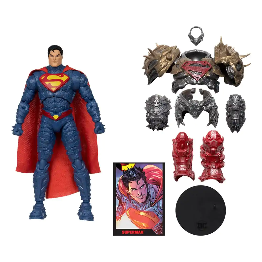 DC Direct Superman Wave 5 Superman (Ghosts of Krypton) akciófigura és képregény 18 cm termékfotó