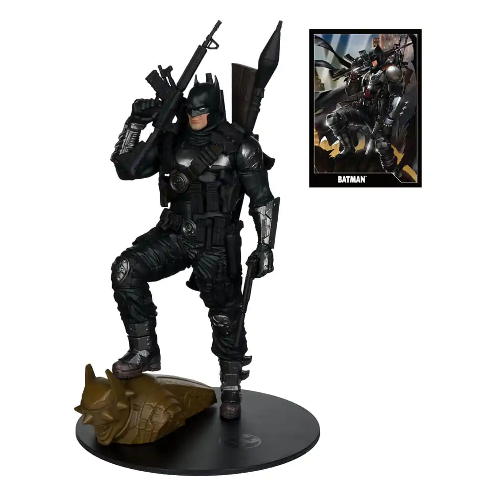 DC Direct The Grim Knight (Dark Multiverse) (Gold Label) PVC szobor figura 30 cm termékfotó