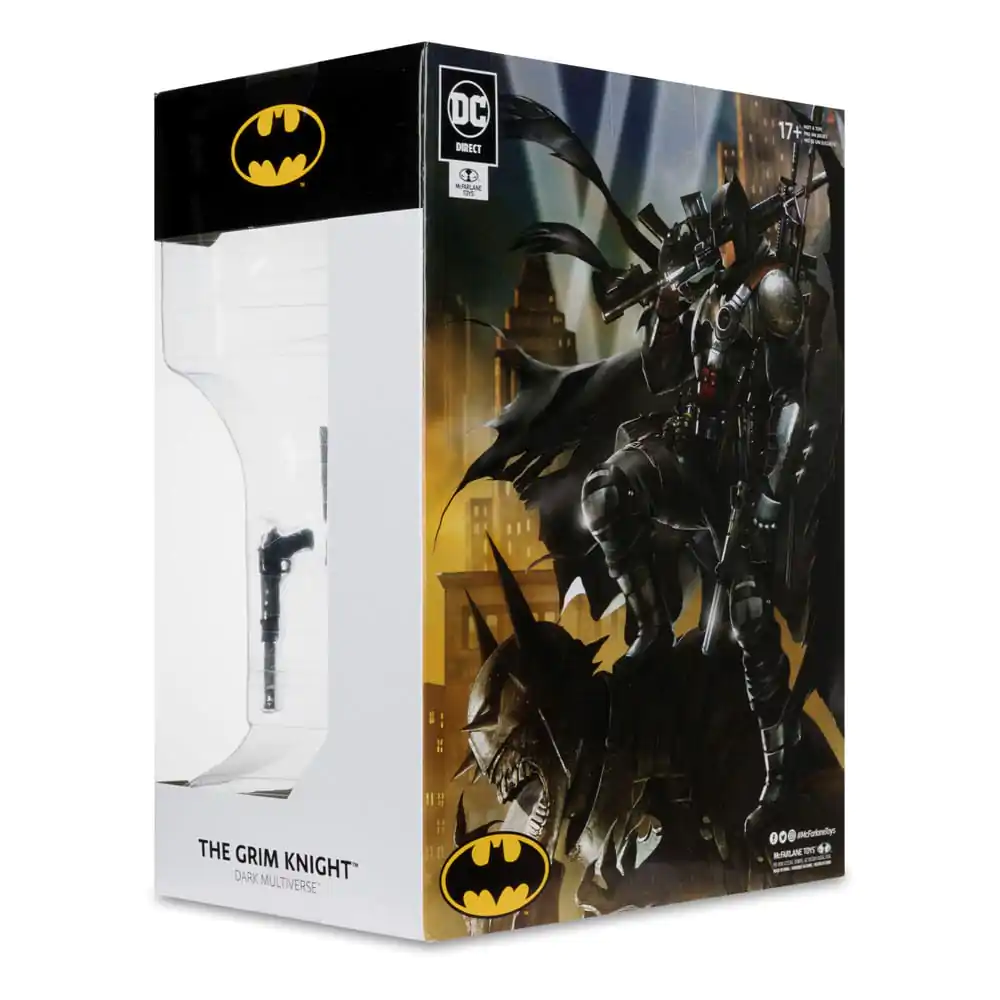 DC Direct The Grim Knight (Dark Multiverse) (Gold Label) PVC szobor figura 30 cm termékfotó
