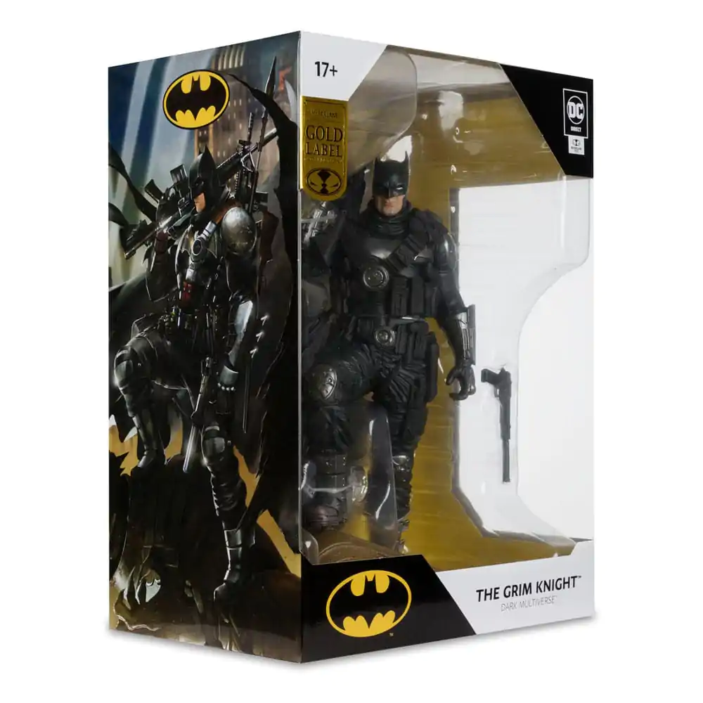 DC Direct The Grim Knight (Dark Multiverse) (Gold Label) PVC szobor figura 30 cm termékfotó