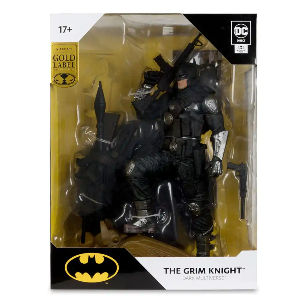 DC Direct The Grim Knight (Dark Multiverse) (Gold Label) PVC szobor figura 30 cm termékfotó