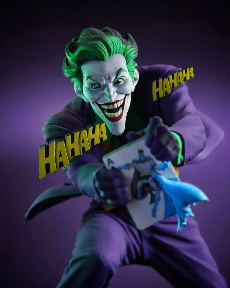 DC Direct The Joker: Purple Craze 1/10 The Joker by Neal Adams szobor figura 14 cm termékfotó