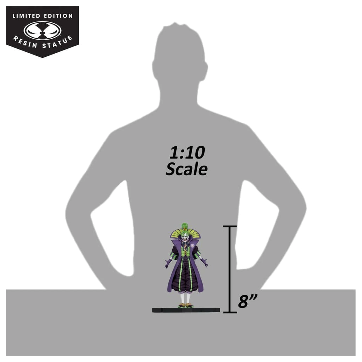 DC Direct The Joker Purple Craze szobor figura 1/10 Lord Joker (Batman Ninja) 20 cm termékfotó