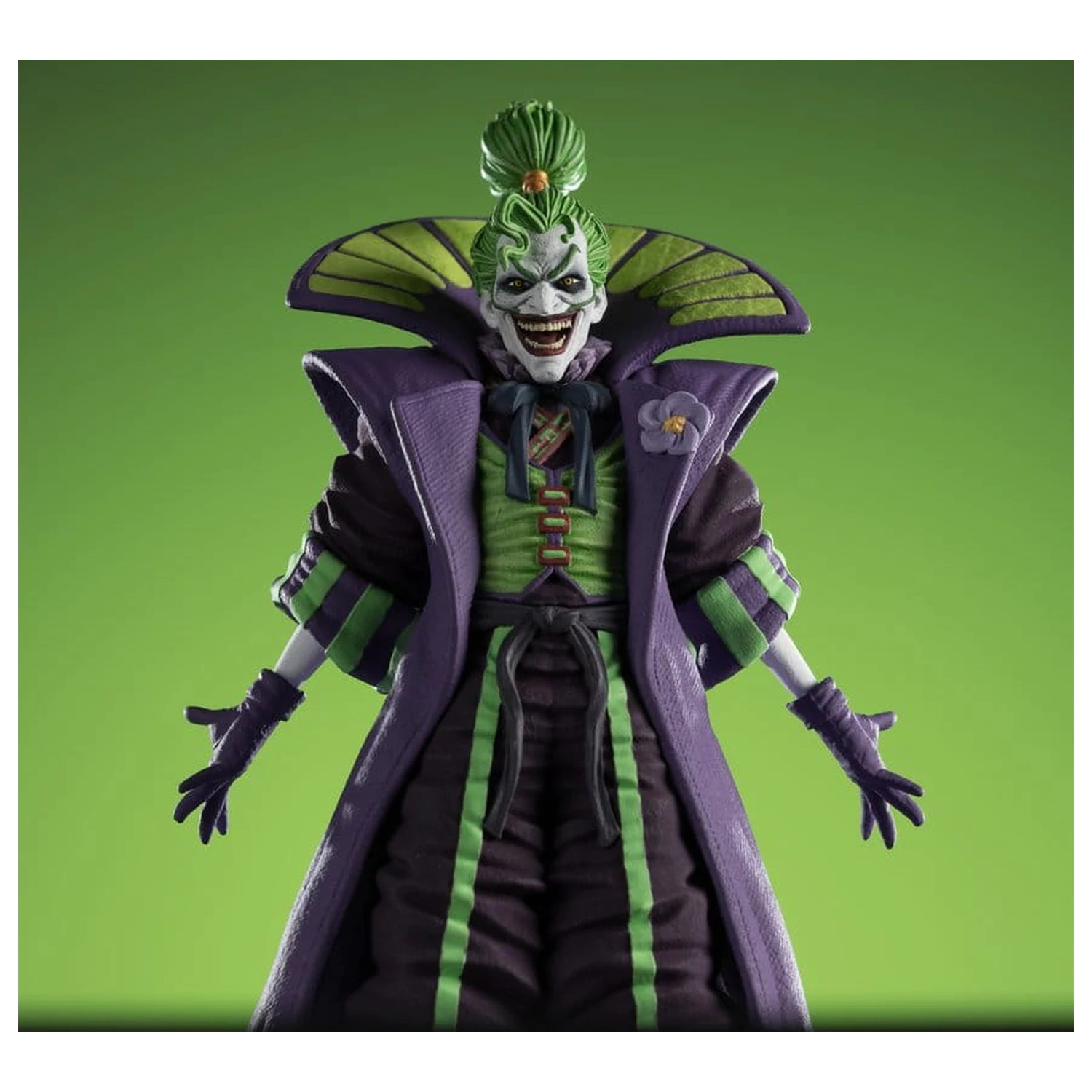 DC Direct The Joker Purple Craze szobor figura 1/10 Lord Joker (Batman Ninja) 20 cm termékfotó