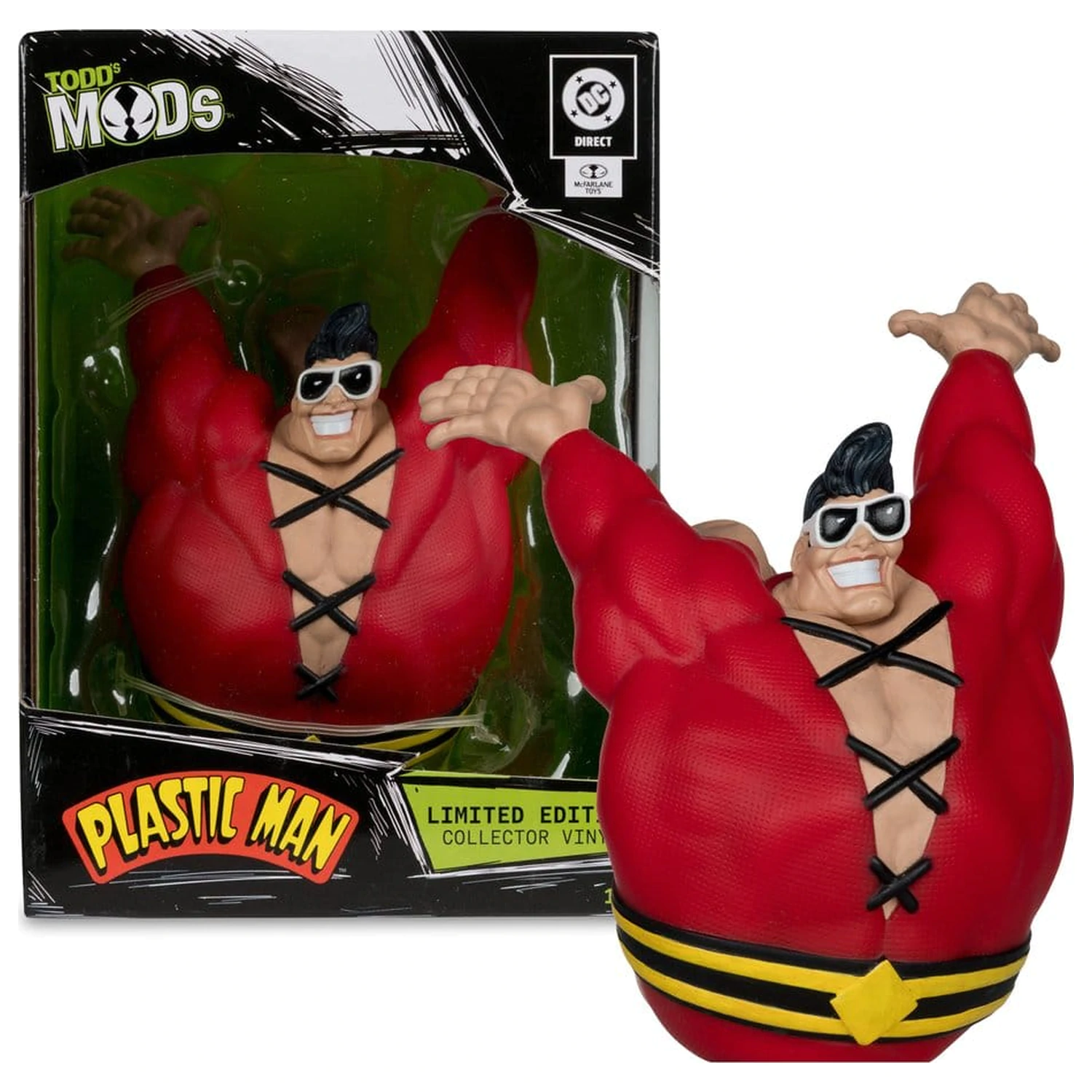 DC Direct Todd's Mods Vinyl figura Plastic Man 10 cm (Limitált kiadás) termékfotó