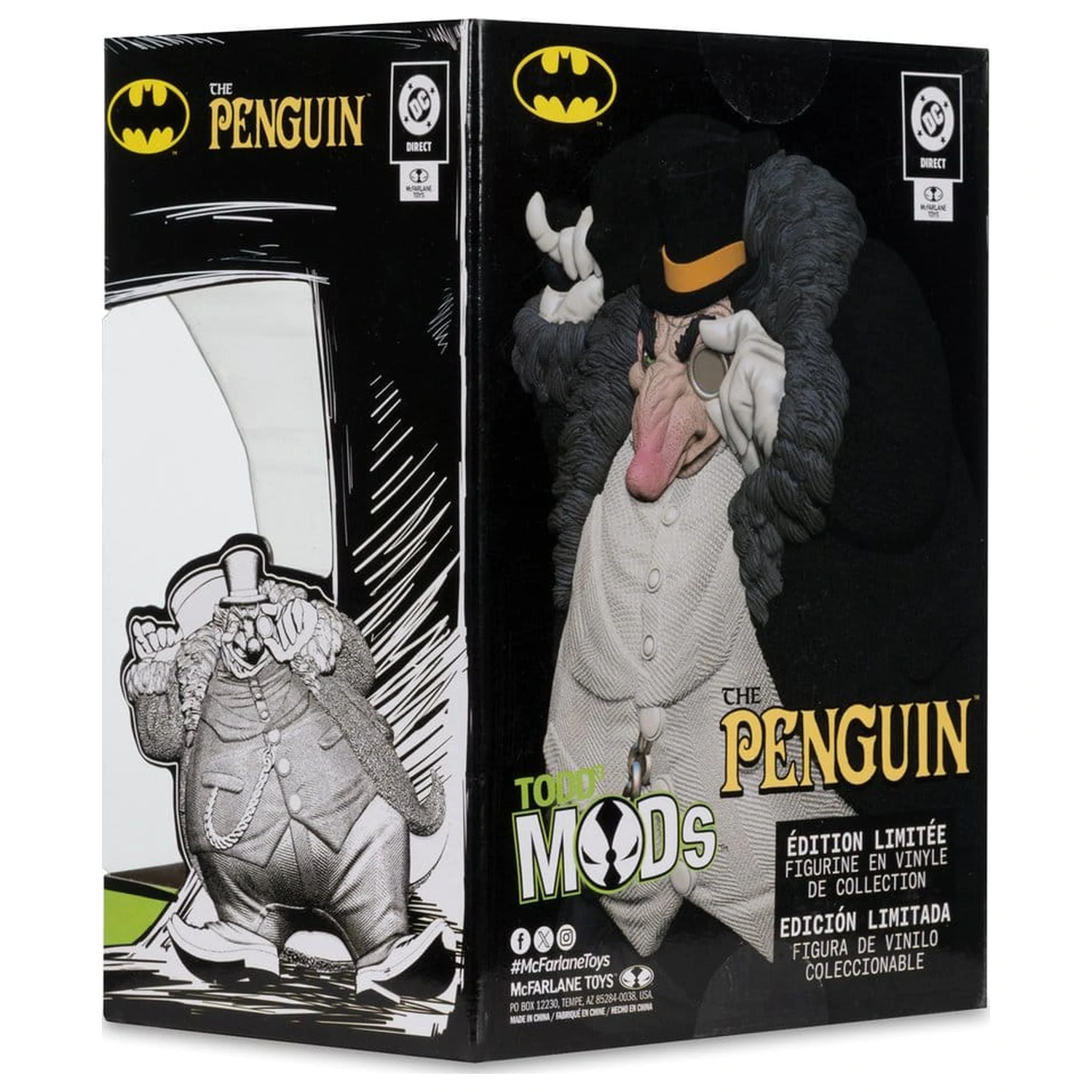 DC Direct Todd's Mods Vinyl figura The Penguin 9 cm (Limitált kiadás) termékfotó