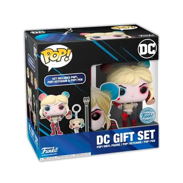 DC Funko POP! ajándékcsomag Harley Quinn 2024 Exkluzív termékfotó