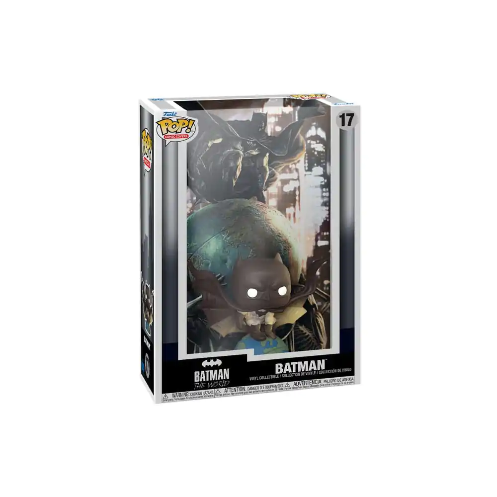 DC Funko POP! Comic Cover Vinyl figura Batman The World 9 cm termékfotó