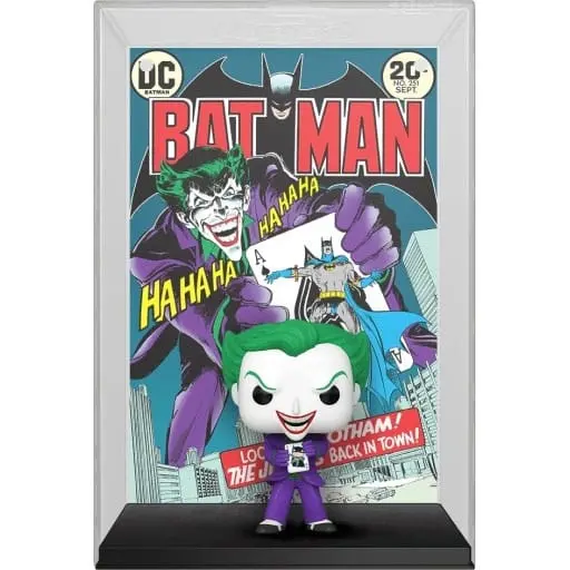 DC Funko POP! Comic Cover Vinyl figura Joker- Back in Town 9 cm termékfotó