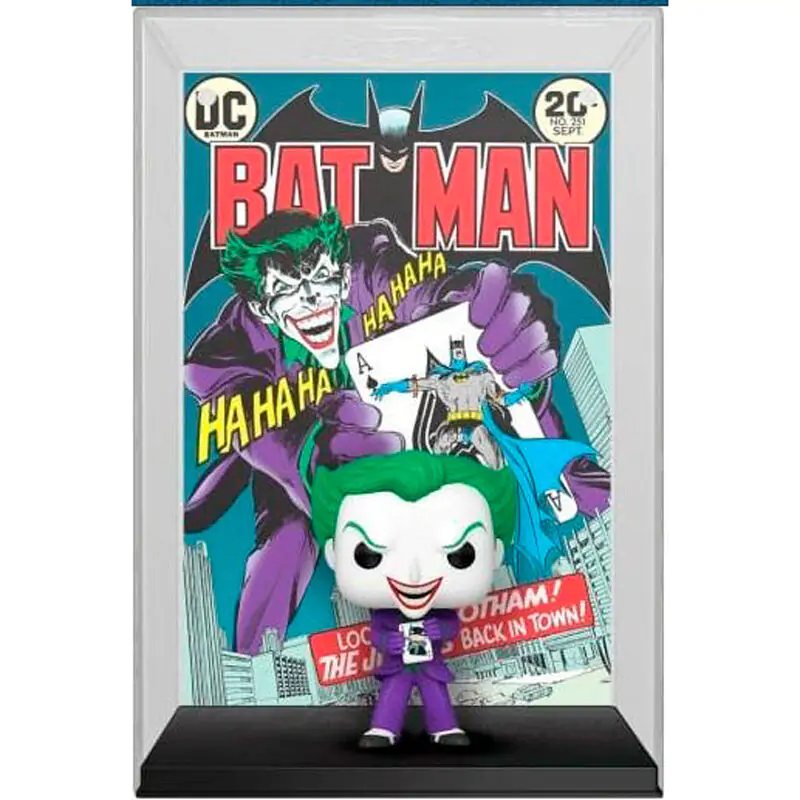 DC Funko POP! Comic Cover Vinyl figura Joker- Back in Town termékfotó