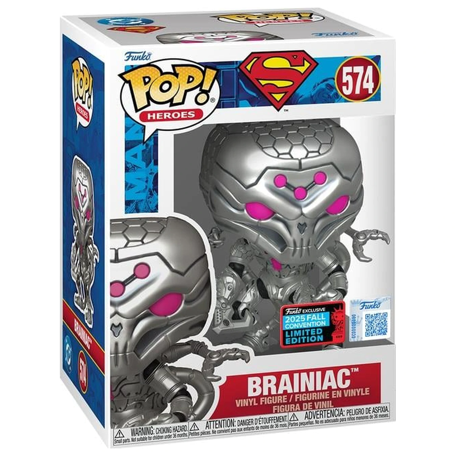 DC Funko POP figura Brainiac (Metallic) termékfotó