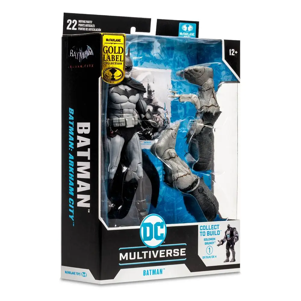DC Gaming Build A Batman Gold Label (Batman: Arkham City) akciófigura 18 cm termékfotó
