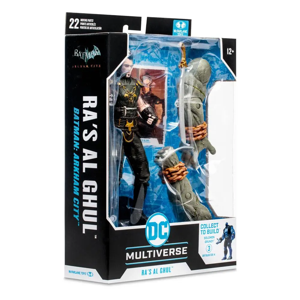 DC Gaming Build A Ra's Al Ghul (Arkham City) akciófigura 18 cm termékfotó