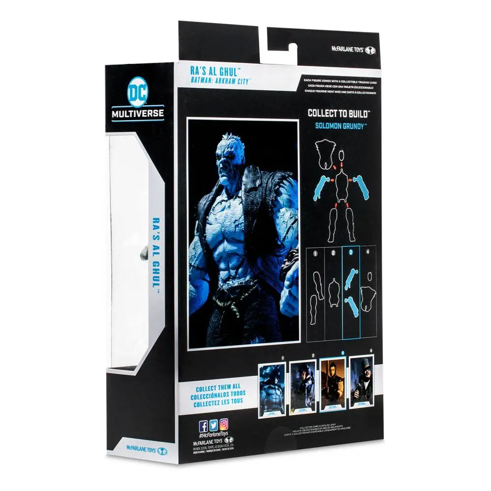 DC Gaming Build A Ra's Al Ghul (Arkham City) akciófigura 18 cm termékfotó