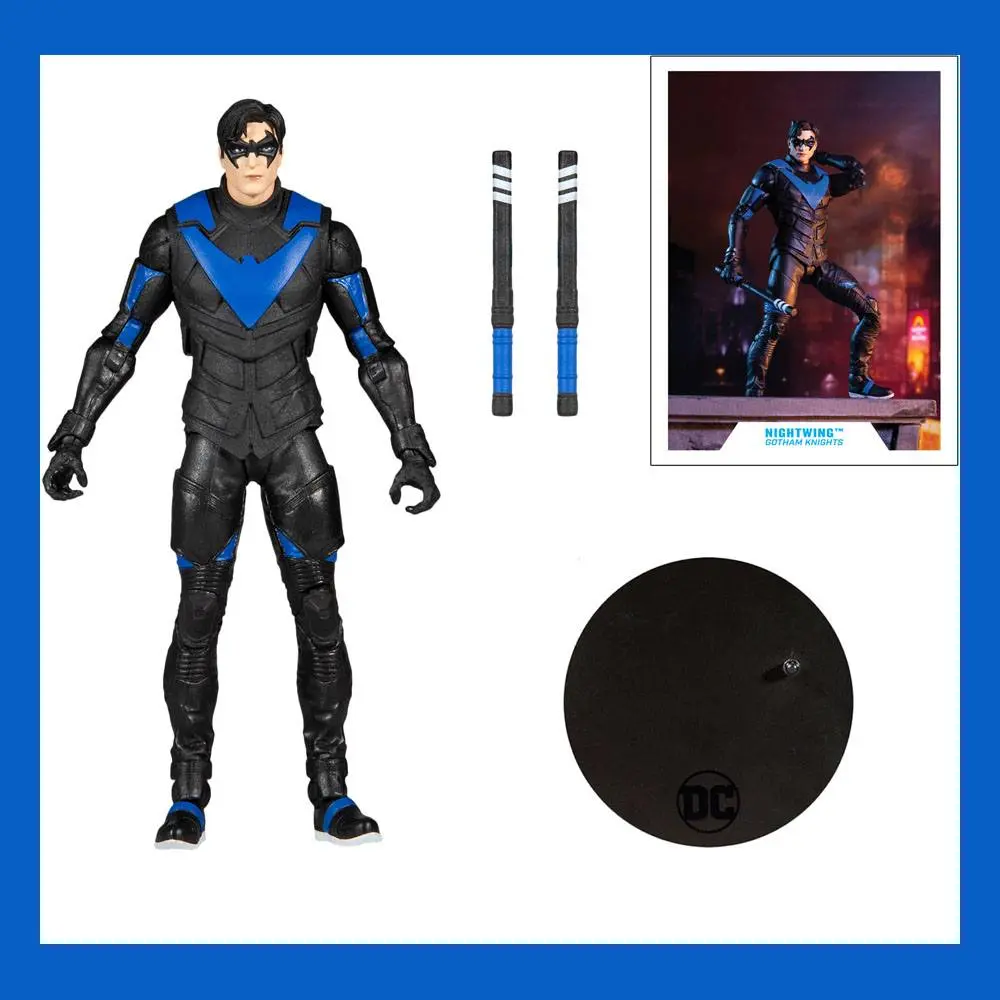 DC Gaming Nightwing (Gotham Knights) akciófigura 18 cm termékfotó