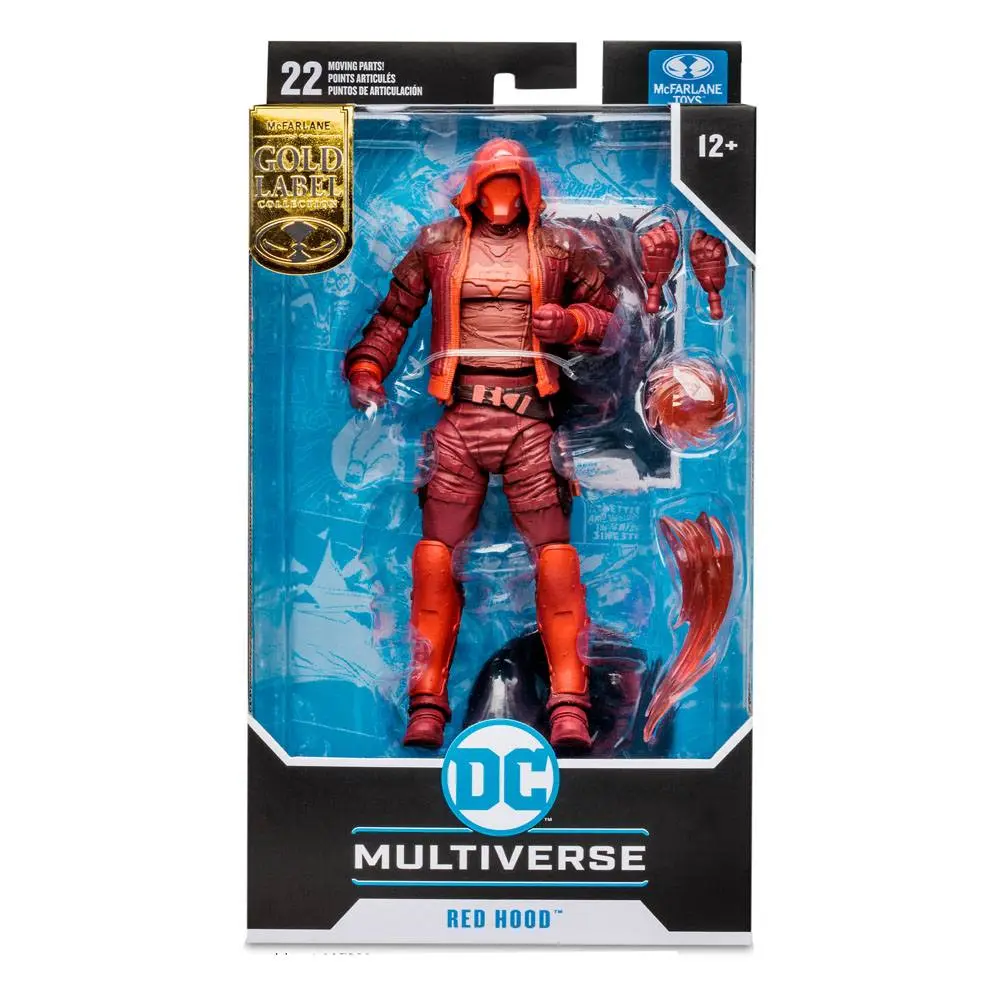 DC Gaming Red Hood Monochromatic Variant (Gold Label) akciófigura 18 cm termékfotó