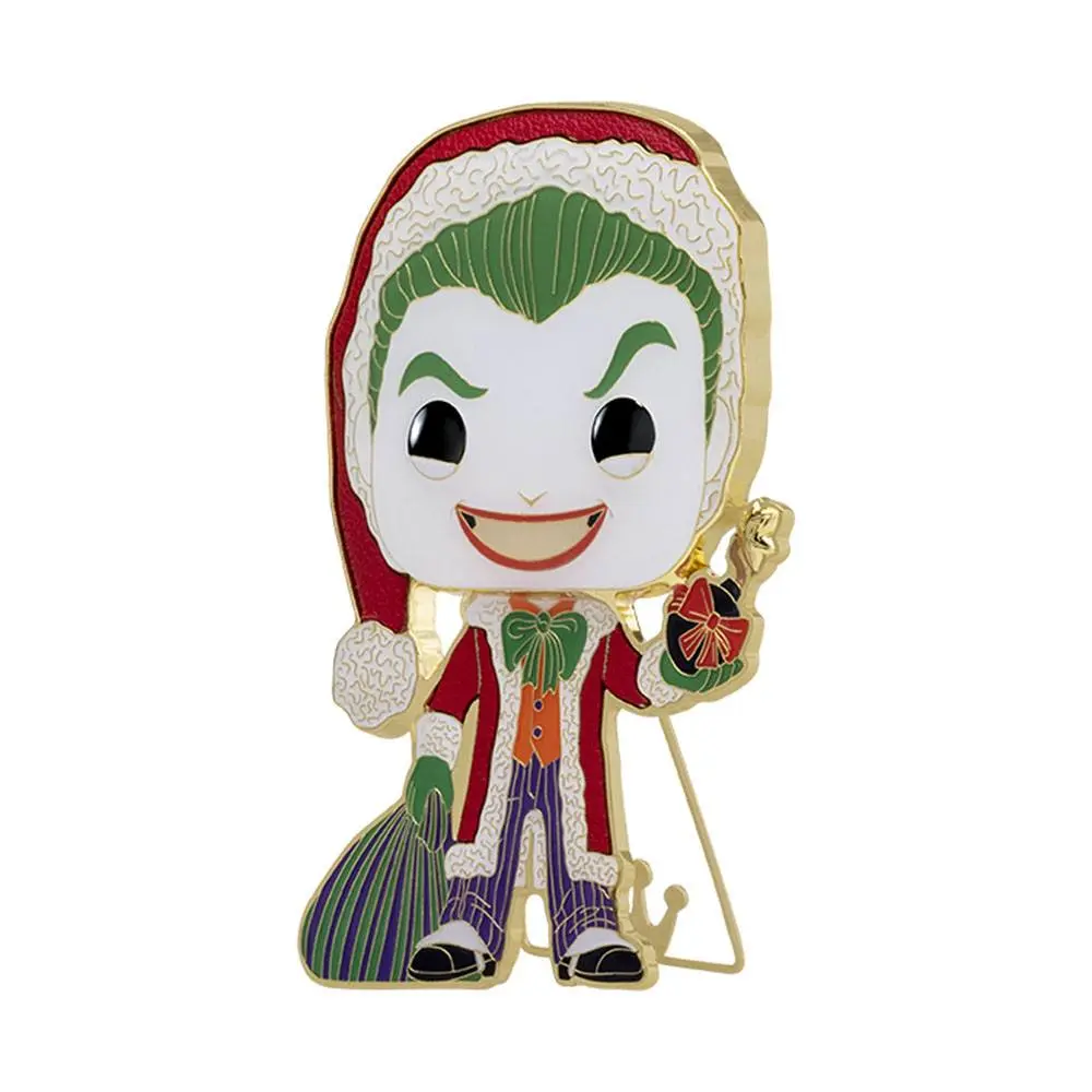 DC Holiday Funko POP! Enamel Pin Joker 10 cm termékfotó