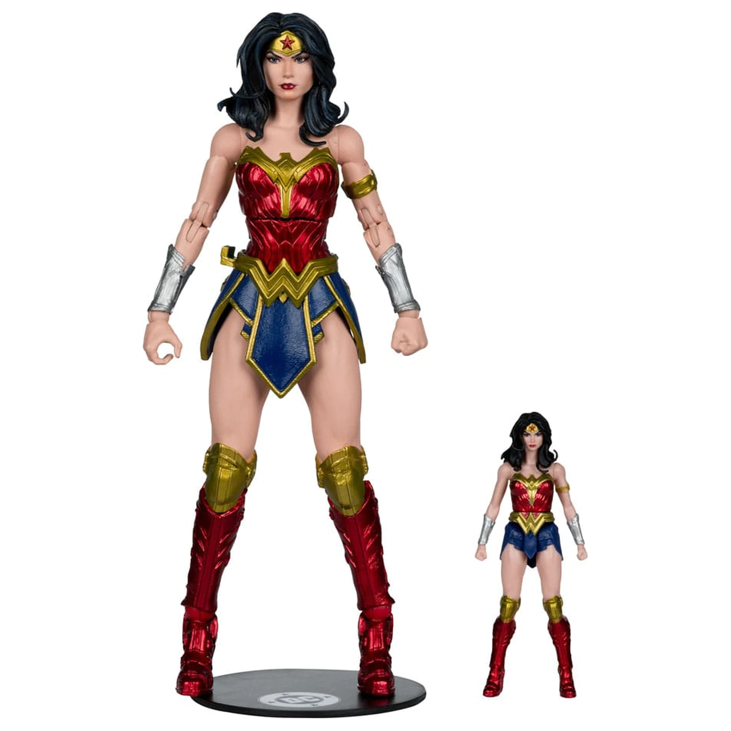 DC Justice League Monsterverse DC Multiverse Action Wonder Woman Vs. Atomic Blast Godzilla 2 db-os figura csomag 18 cm  termékfotó