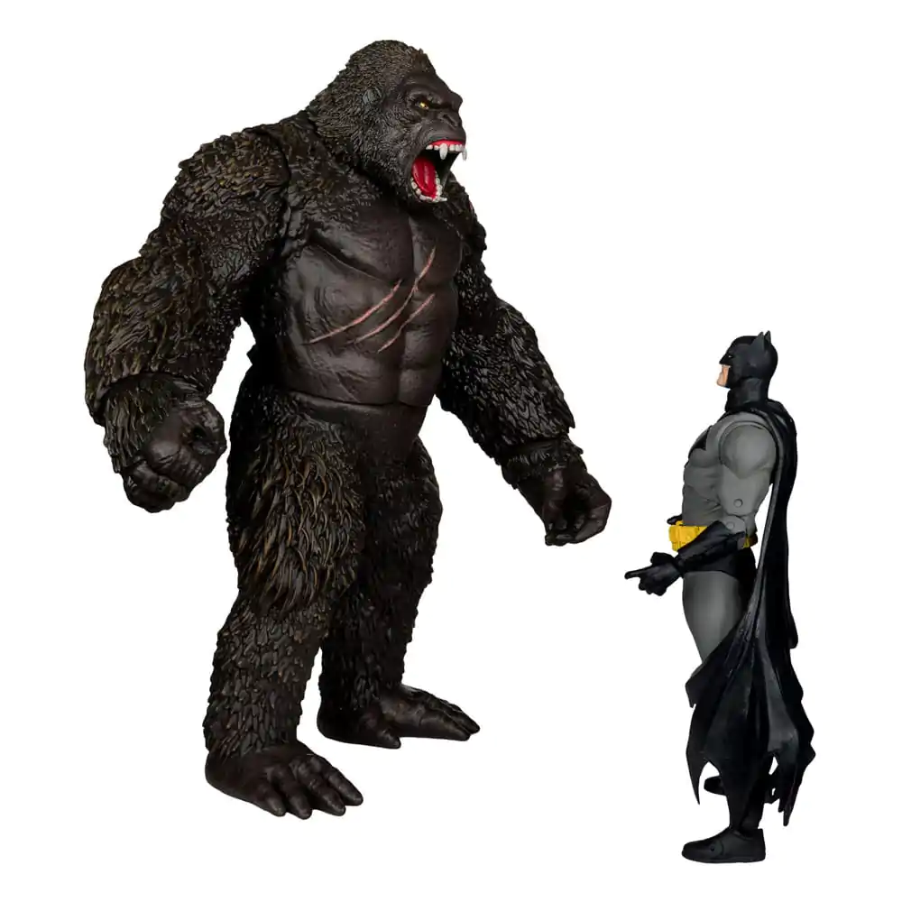 DC Justice League Monsterverse DC Multiverse Batman & Kong 2 db-os akciófigura csomag 29 cm termékfotó