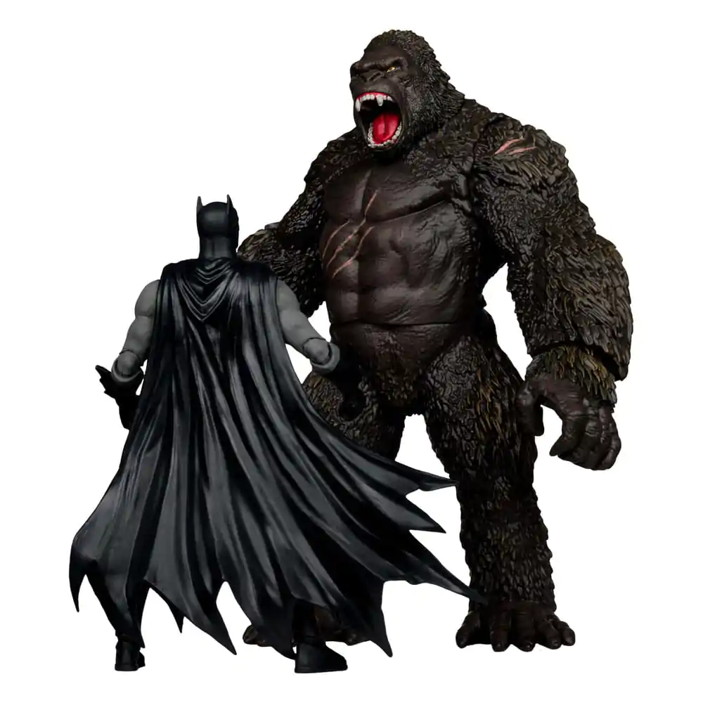 DC Justice League Monsterverse DC Multiverse Batman & Kong 2 db-os akciófigura csomag 29 cm termékfotó