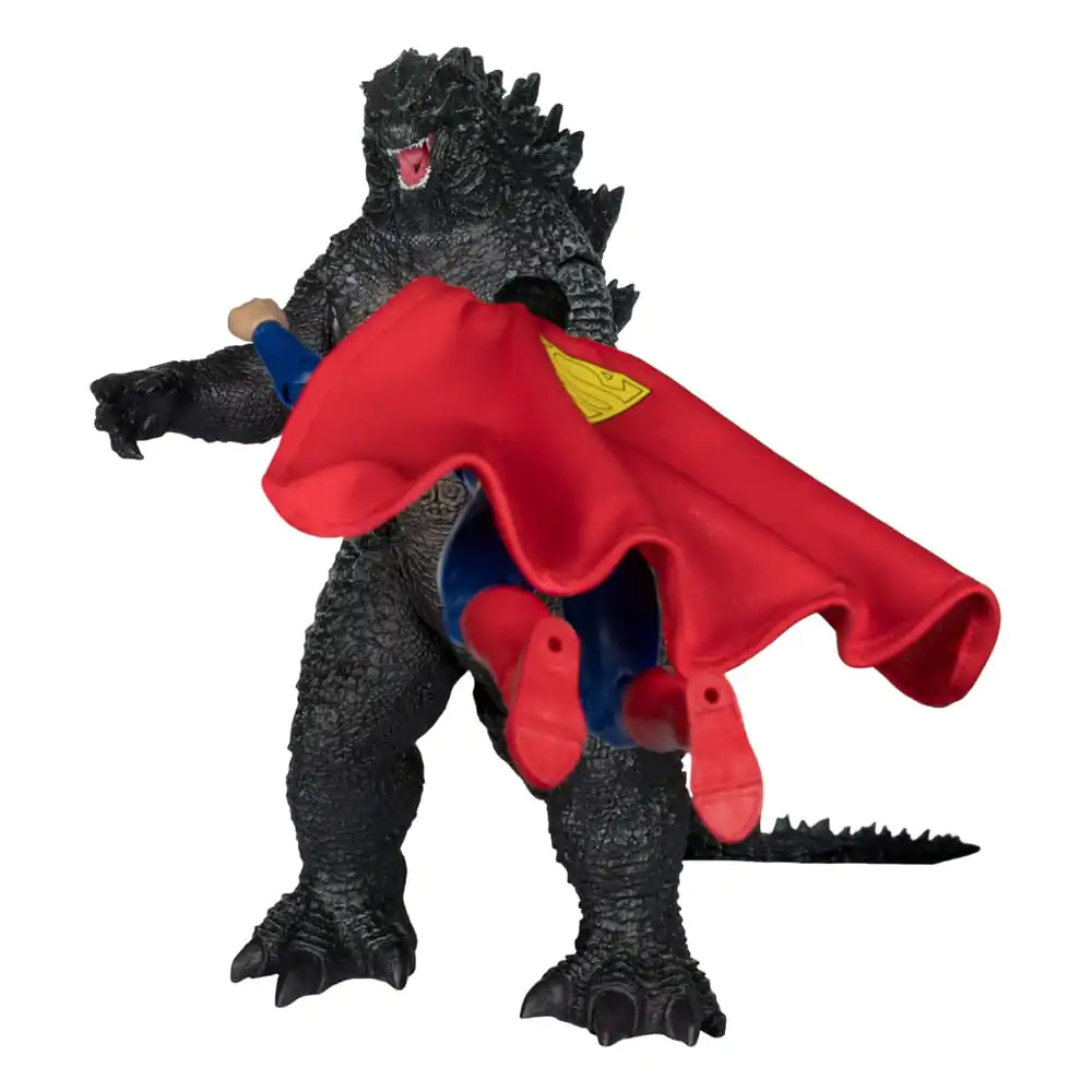 DC Justice League Monsterverse DC Multiverse Superman Vs. Godzilla 2 db-os akciófigura csomag 30 cm termékfotó